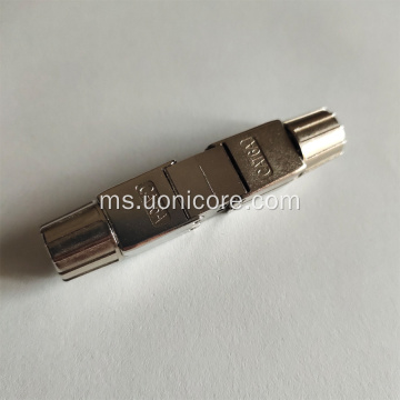 RJ45 CAT6 dilindungi Toolless Connector Plug